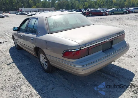 1995 Mercury Grand Marquis Gs z USA, uszkodzony, nr VIN 2MELM74W1SX677232